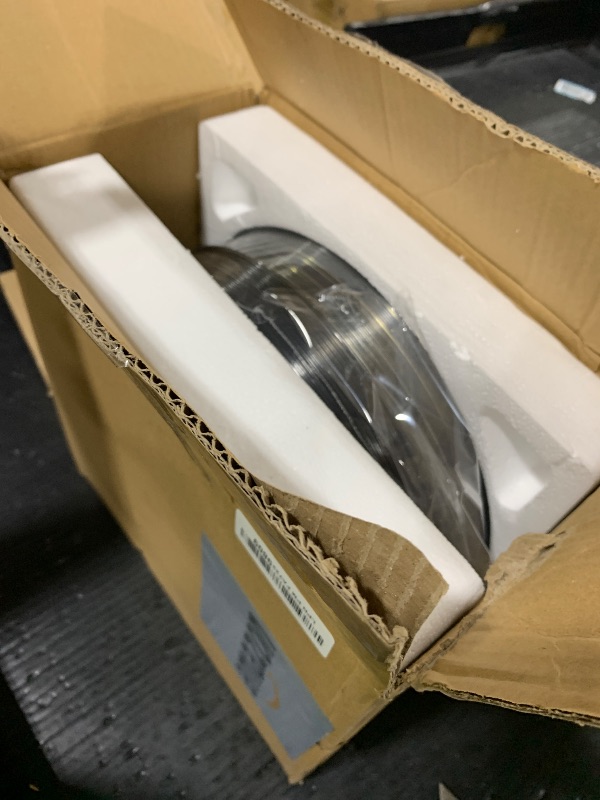 Photo 1 of **no dessert plates all only one size** WDF 200PCS Clear and Gold Plastic Plates - Black Plates Disposable for Party - Heavy Duty Plastic Plate for New Year