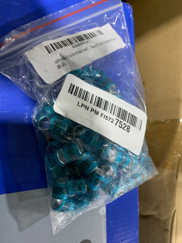 Photo 1 of 100Pcs Multicolor Aluminium Pigeon Leg Rings Dove Leg Rings with 2026 AU Pigeon Foot Ring with Word Earring, Quality Durable, Quail Leg Bands Baby Chick Leg Bands Pigeon Bands Chicken Leg Bands Rings