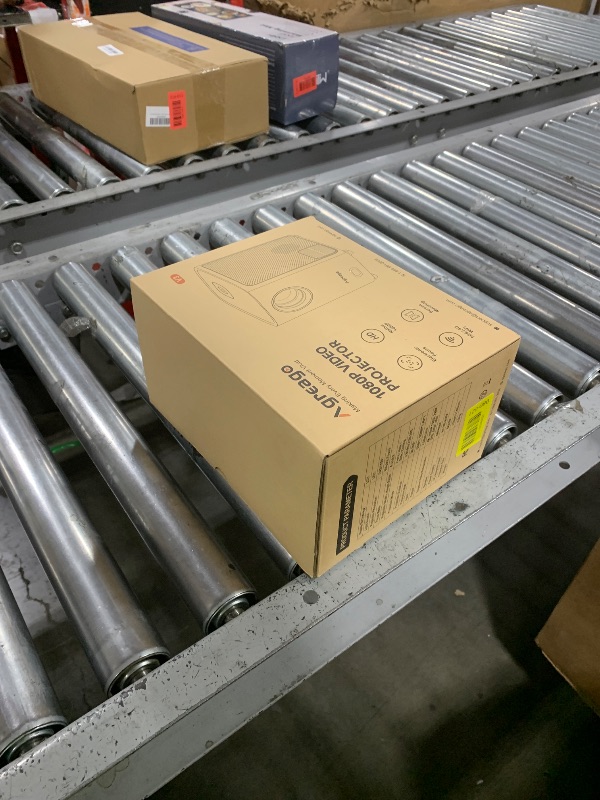 Photo 1 of [Electric Focus] Projector with WiFi and Bluetooth, Native 1080P 15,000 Lumens 4K Supported, Agreago Outdoor Movie Projector for Home Theater UP to 300", for iOS/Android/TV Stick/HDMI/USB