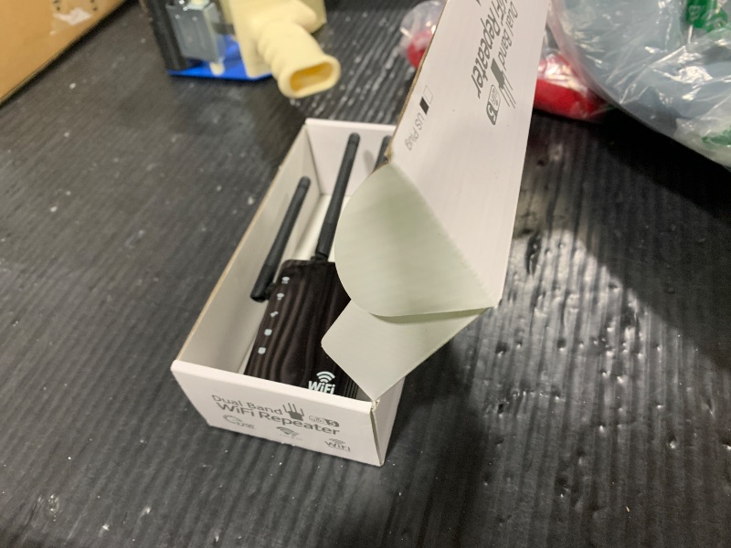 Photo 1 of 12880 Sq.Ft Range WiFi Extender Signal Booster Dual Band 5GHz/2.4GHz, 105-Device Compatibility, Simple Installation, WiFi Extender