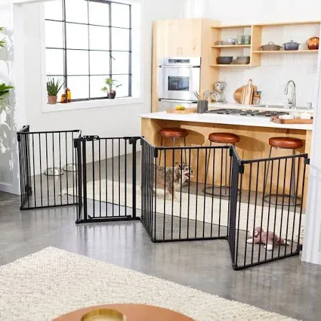 Photo 1 of Frisco Steel 8-Panel Configurable Dog Gate and Playpen
