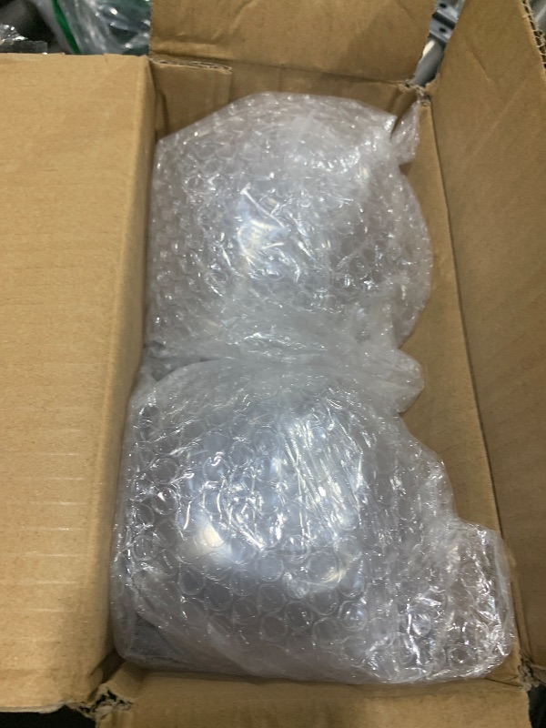 Photo 1 of 100 Pack 12 oz Clear Plastic Bowls, Disposable Salad Serving Bowls for Soup Fruit Snack Appetizer Parfait, Bulk Durable Ice Cream Dessert Bowls for Home Kitchen Wedding Catering Party Supplies