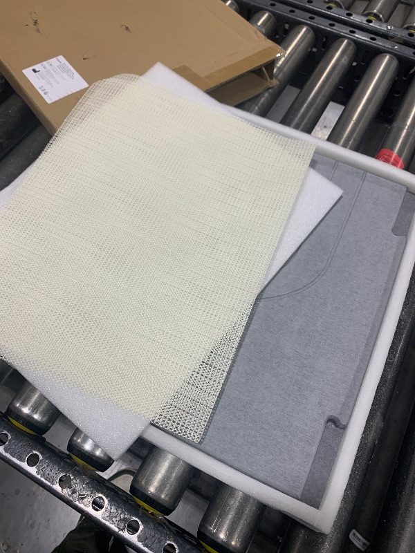 Photo 1 of  Luxspire Large Stone Drying Mat for Kitchen Counter 24"x16"- Fast-Absorbing Dish Drying Mat Non-Slip Stone Dish Drying Mat for Dishes, Cups Waterproof Counter Protector for Kitchen Bath, Dark Gray 