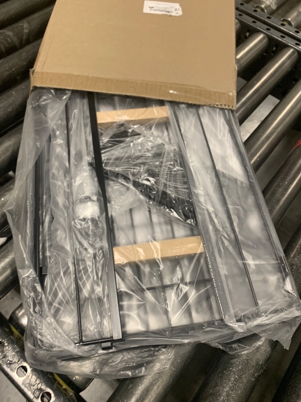 Photo 1 of  JYPS Dish Drying Rack for Kitchen Counter Decor with Drainboard Auto-Drain?Rustproof Dish Rack Drainers with Utensil Holder, Wooden Handles?360° Rotatable Drainer, Higher Legs (Black) 