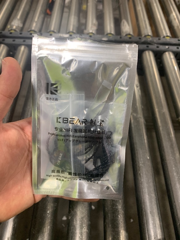 Photo 1 of  2.0M ZS10 Pro USB C In Ear Monitor IEM Cable,KBEAR Type-C HiFi Upgrade Cable,4N High-purity silver-plated Upgrade Earphones Wire for ZS10 PRO X/ZSN PRO X/Csator (USB C-QDC-2M, Dark, With Mic) 