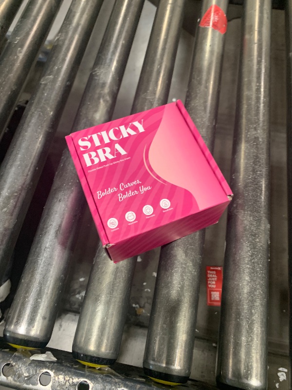 Photo 1 of  Sticky Bra Inserts, Double Sided Sticky Bra Push Up with Nipple Covers, Adhesive Bra Pads for Sport Bra 