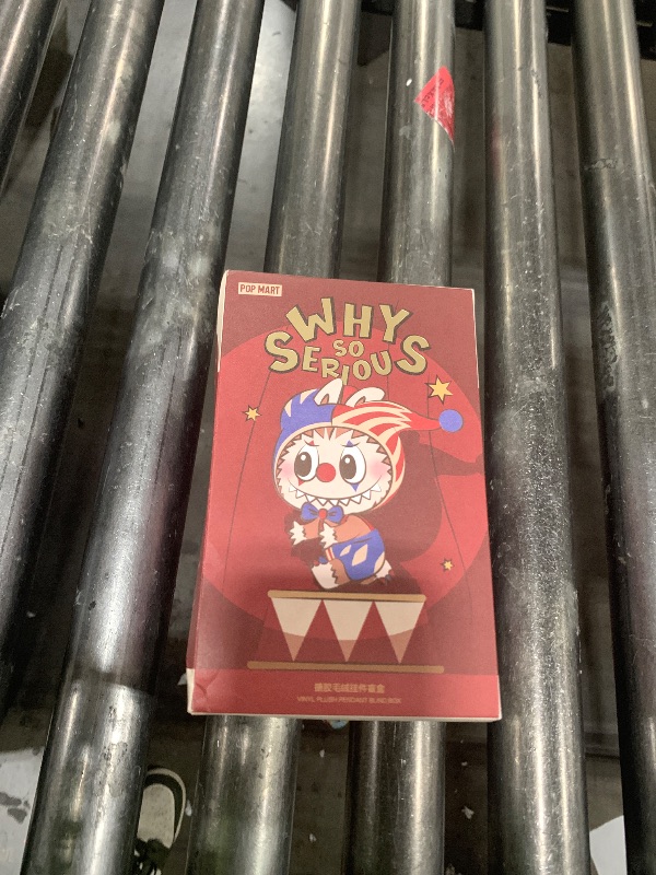 Photo 1 of  POP MART WHY SO SERIOUS Series Plush Doll Pendant Blind Box, Collectible Toys Charm, Holiday Birthday Gifts for Girls and Boys, Single Box 