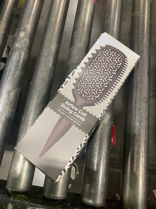 Photo 1 of  Candy Brush Curl Defining Vented Hair Brush for Effortlessly Detangling Shaping and Styling, Airflow Brush with EdgeLift for All Wet or Dry Hair Types for Women and Girl, Reduce Pulling and Frizzing 