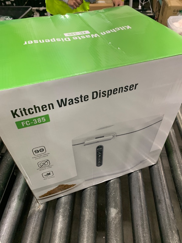 Photo 1 of 4L Electric Composter for Kitchen, Compost Bin for Countertop with Auto-Cleaning/Odor-Free/LED Display, Turn Kitchen Waste to Dry Compost Fertilizer, Indoor/Outdoor Compost Machine