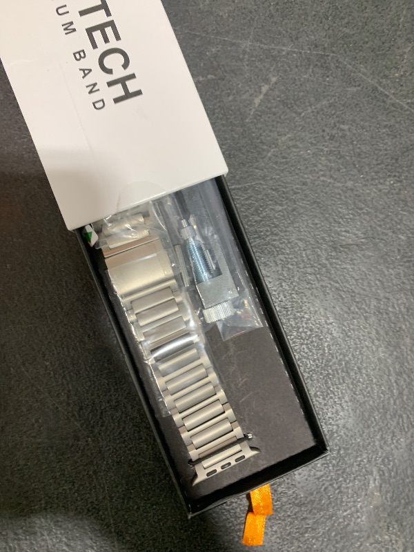 Photo 1 of HONTECH Titanium Band Compatible with Apple Watch ULTRA 3 & ULTRA 2/1 (49mm)- Grade 2 Pure Titanium Apple Watch ULTRA Band Men- 26mm Wide-Magnetic Clasp and DLC Scratch Resistant Coating - Lightweight