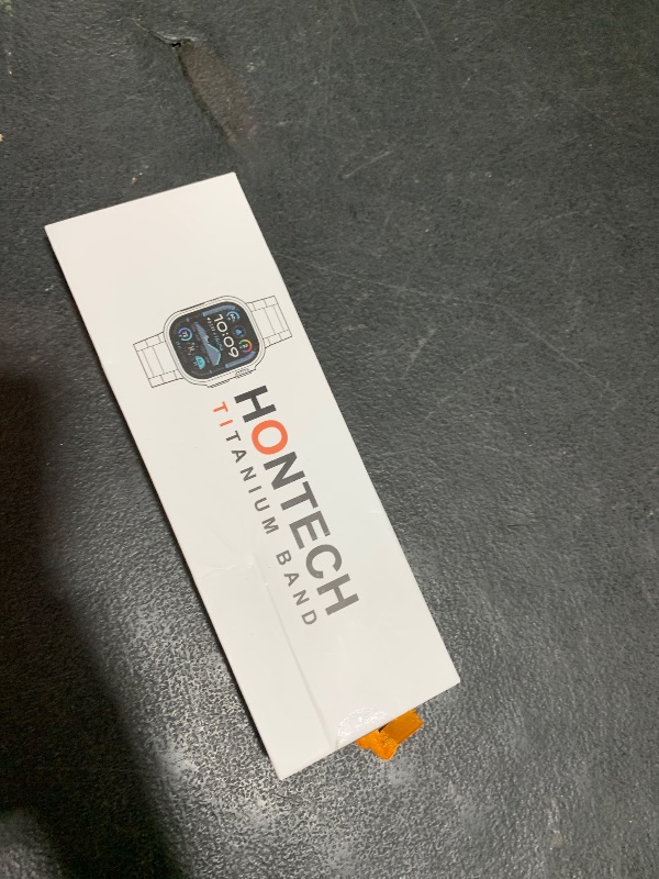 Photo 1 of HONTECH Titanium Band Compatible with Apple Watch ULTRA 3 & ULTRA 2/1 (49mm)- Grade 2 Pure Titanium Apple Watch ULTRA Band Men- 26mm Wide-Magnetic Clasp and DLC Scratch Resistant Coating - Lightweight