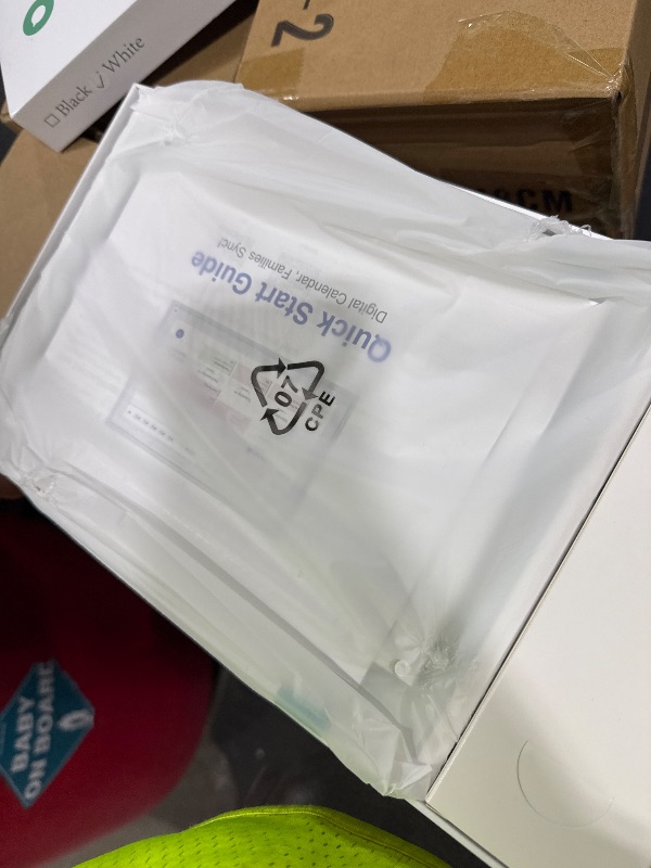 Photo 3 of Digital Calendar, 10.1 Inch Smart Electronic Desk Calendar & Chore Chart, Touchscreen Interactive Display for Family Schedules with Meal Planner & Picture Frame & Lists