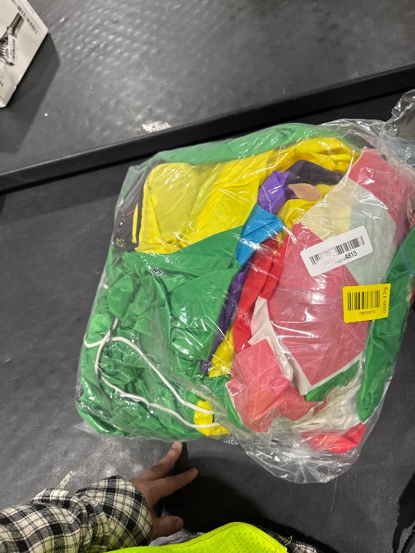 Photo 1 of 13FT Giant Dinosaur Christmas Inflatable Decorations, Built-in LED Lights, Strong Blower Huge Blow Up Yard Clearance Decor with Large Candy Cane Xmas Santa Hat Outdoor Indoor Holiday Party