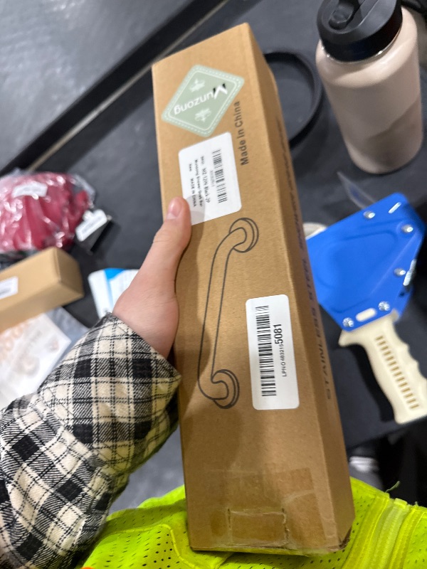 Photo 1 of 12 Inch Shower Grab Bar Oil Rubbed Black, Munzong Anti Slip Bathroom Grab Bar, Knurled Bathroom Balance Bar, Safety Hand Rail Support Handicap Elderly Injury Senior Assist Bath Handle