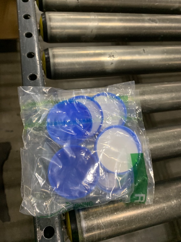 Photo 1 of (6-Pack) Calvana 53mm Reusable Water Jug Caps, Lids for 3 and 5 Gallon Water Jug, Water Bottle Cover Screw Top