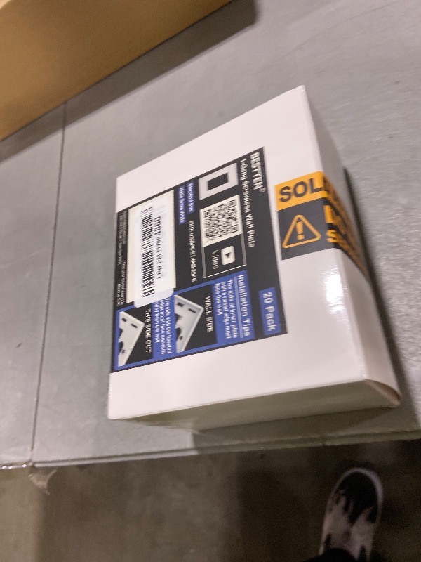 Photo 1 of (20 Pack) BESTTEN USWP6 Matte Snow White Series, 1-Gang Screwless Wall Plate, Decorator Outlet Cover, Decor Switch Plate, H4.69” x W2.91”, for Dimmer, USB, GFCI, Receptacle