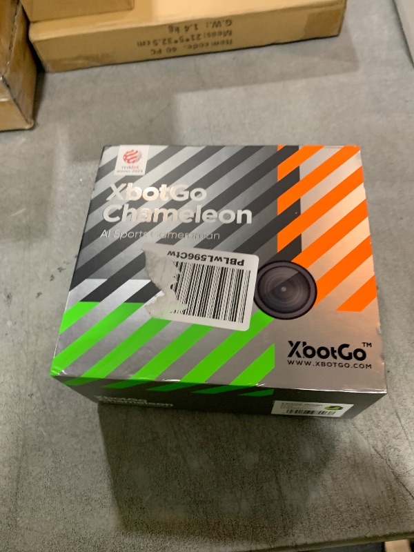 Photo 1 of XbotGo Chameleon AI Auto Sports Action Camera - 4K 60FPS Soccer Camera and Basketball Tracking Camera for Team Sports, Live Streaming, No Subscription, Works with iOS & Android (Lemon Green)