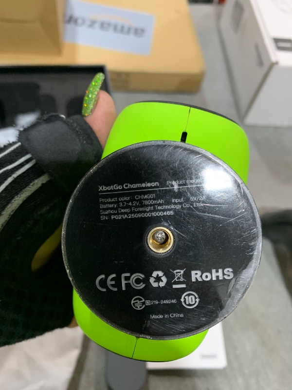 Photo 1 of XbotGo Chameleon AI Auto Sports Action Camera - 4K 60FPS Soccer Camera and Basketball Tracking Camera for Team Sports, Live Streaming, No Subscription, Works with iOS & Android (Lemon Green)