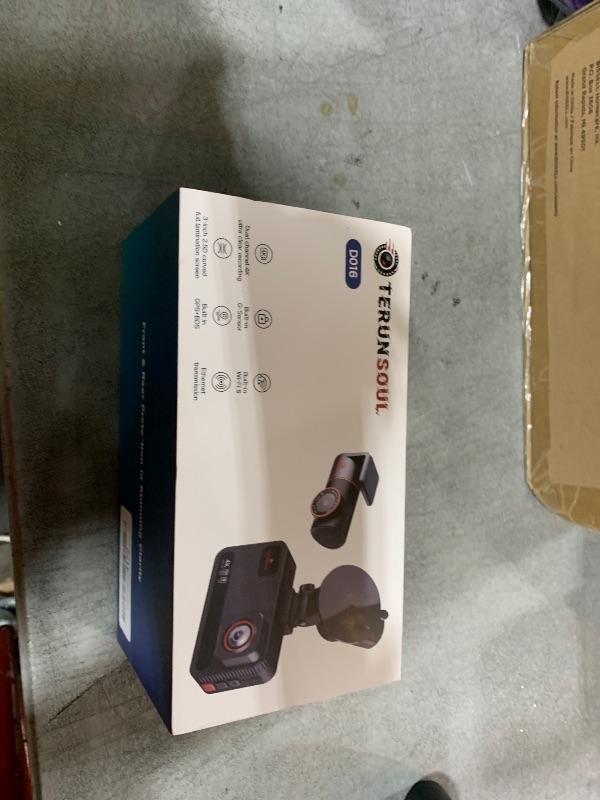 Photo 1 of TERUNSOUl 4K+4K Dash Cam Front and Rear, Free 128GB Card Included, 5.8GHz WiFi Dash Camera for Cars, Built-in GPS, G-Sensor, 170°Wide Angle, 3" IPS Screen, 24H Parking Mode, Support 512GB Max