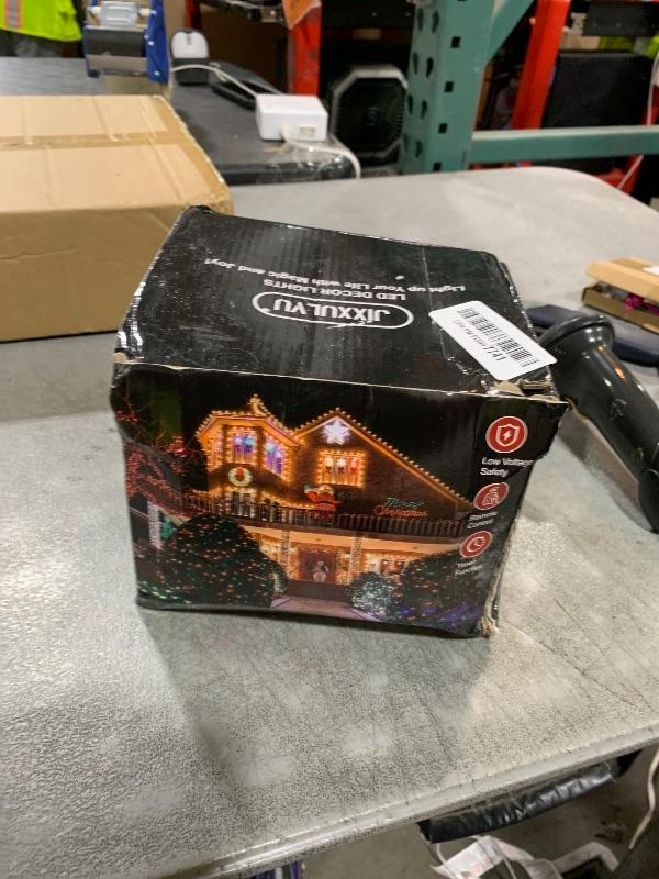 Photo 1 of 355FT 900 LED Blue and White Christmas Lights, Extra Long Outdoor String Lights Waterproof, Timer & Memory, 8 Modes Dimmable Plug in Fairy Lights for Outside Tree Wedding Patry Holiday Decorations