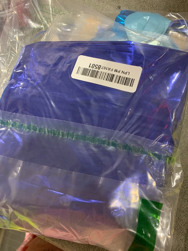 Photo 1 of 10th Birthday Decorations for Boys Blue Happy 10th Birthday Banner Tenth Bday Supplies 32inch Number 10 Balloons Fringe Curtain 10 Years Old Bday Party Supplies Kit for Him Her Girls (Blue)