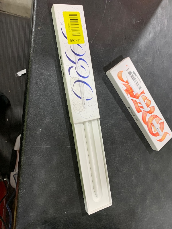 Photo 1 of Apple Pencil Pro: Latest Model - Device Compatibility Check Required - Pixel-Perfect Precision, Tilt and Pressure Sensitivity, Perfect for Note-Taking, Drawing, and Art. Charges and Pairs Magnetically