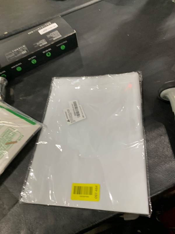 Photo 1 of 100 Sheets White Tissue Paper Artdly 14 x 20 Inches Recyclable White Wrapping Paper Bulk for Weddings Birthday DIY Project Festival Wrapping Crafts Decor