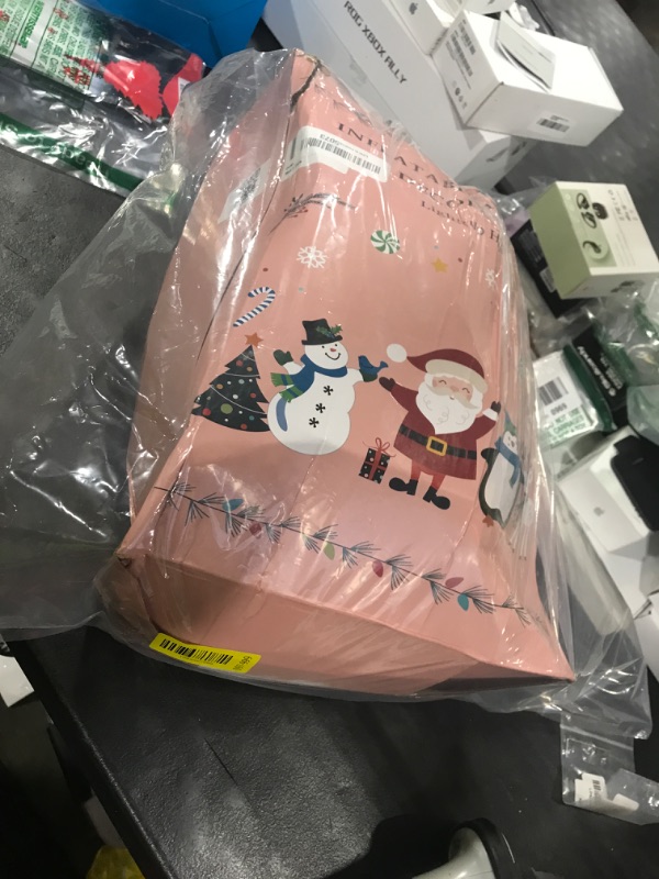 Photo 1 of 10FT Christmas Inflatables Gingerbread House Archway Outdoor Decorations, Giant Christmas Arch Blow Up Yard Decorations with LED Lights Built-in