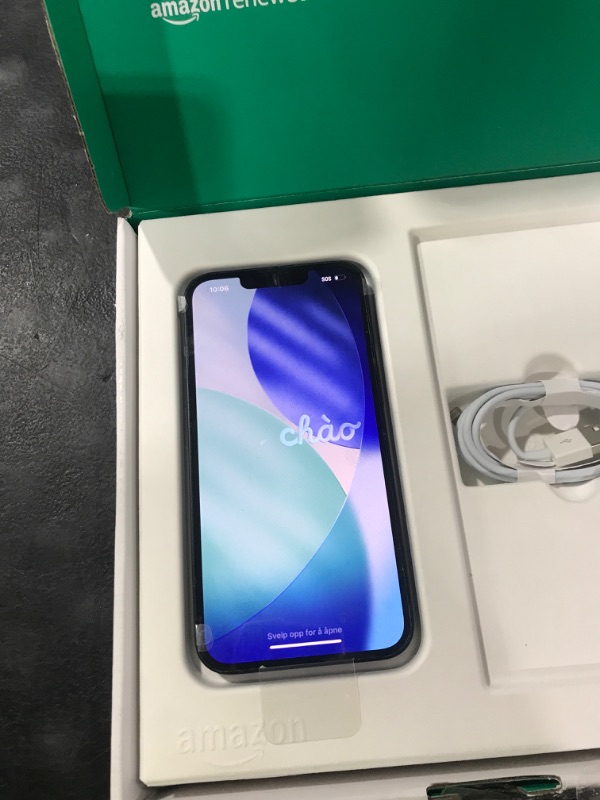 Photo 1 of Apple iPhone (Renewed Premium) 14, 128GB, Midnight - LOCKED