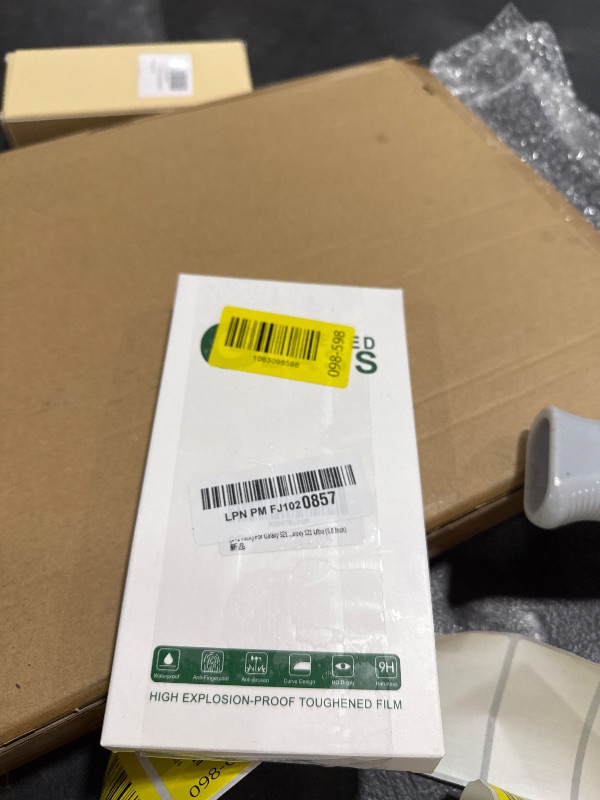 Photo 1 of [2+2 Pack] Galaxy S21 Ultra Screen Protector and Camera Lens Protector, Fingerprint Unlock, HD Clear 9H Hardness Scratch Resistant, 3D Full Coverage Tempered Glass, for Galaxy S21 Ultra (6.8 Inch)