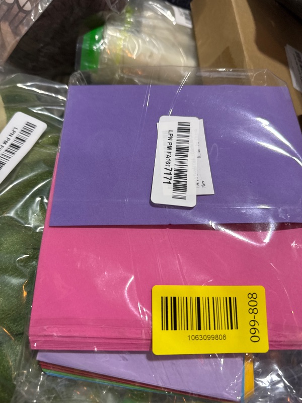 Photo 1 of 100 Pack Colorful Thick Paper Cardstock Blank Colored Cards Stock for Invitations, Greeting Cards Making, Postcards, Photos, 250GSM Thick Paper Colorful,4x6 Cardstock