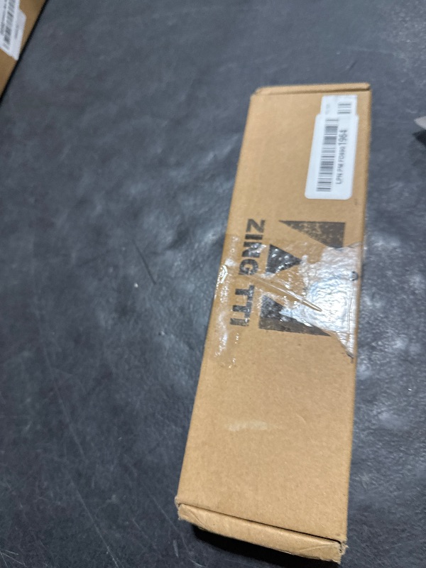 Photo 1 of Zing TTI titanium tableware set, travel tableware with box, including titanium fork, knife, chopsticks and spoon, packed in a suitcase, portable design, suitable for school, work, picnic, camping use