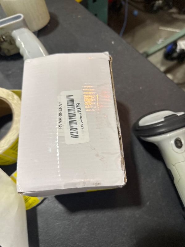 Photo 2 of RVMARINEPAT Marine Switch Panel Waterproof 12 Volt 5 Gang Rocker Switch Panel Blue Lighted with Dual USB Socket 4.8A & 12V LED Voltmeter & Cigarette Lighter Socket for Marine Boat Car RV Truck