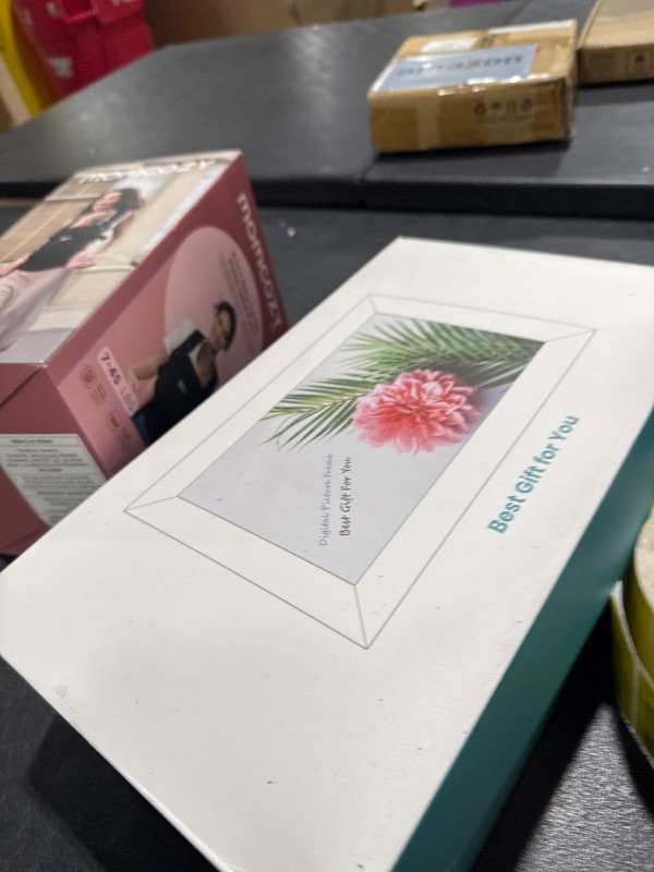 Photo 1 of BIGASUO Digital Picture Frame, 10.1" Frameo Digital Frame WiFi with 32GB Memory, 1280x800 IPS Touch Screen, Send Photos/Videos from Your Phone Anywhere, Photo Gifts for Parents and Grandparents 2 Pack