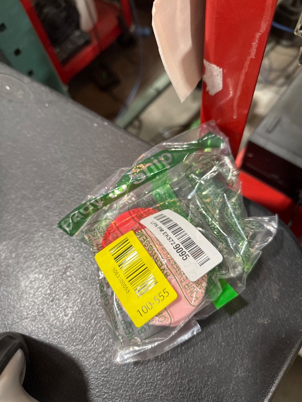 Photo 1 of 2 Pack Small Pill Box,3 Compartment Round Silicone Travel Pill Box for Purse Pocket, Waterproof Portable Compact Medicine Holder for Vitamin, Cod Liver Oil, Supplement (Red+Pink)