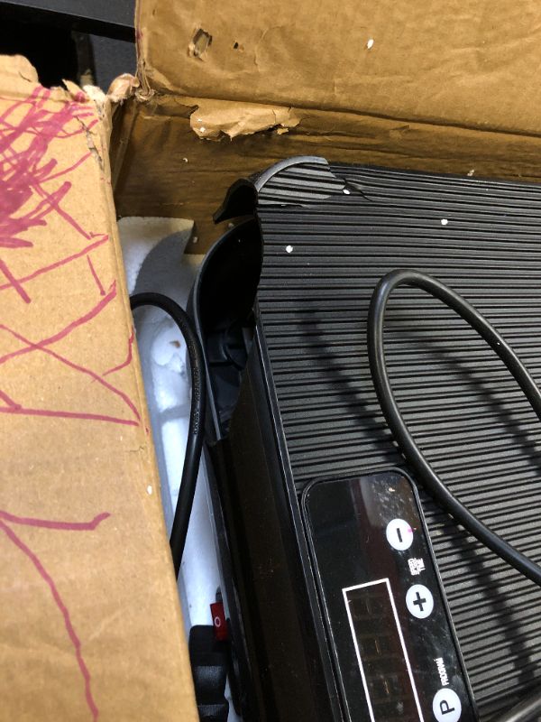 Photo 2 of Vibration Plate Exercise Machine: TISSCARE Mini Vibrating Plates for Lymphatic Drainage and Weight Loss, 400Lbs Capacity Full Body Power Shake Workout Platform for Home Cardio Fitness