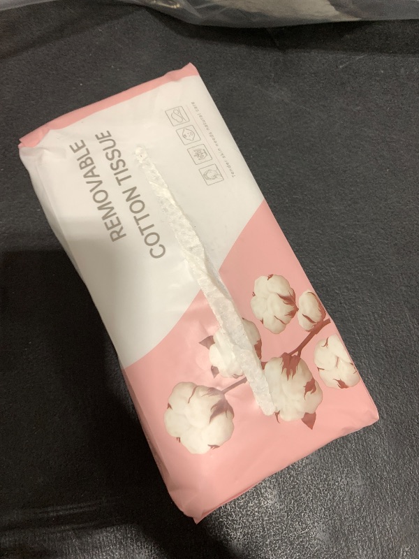 Photo 1 of 100 Count Disposable Face Towel, Ultra Soft & Thick Washcloths, Biodegradable Facial Towels for Sensitive Skin, Makeup Remover Dry Wipes, Lint-Free Towelettes for Cleansing