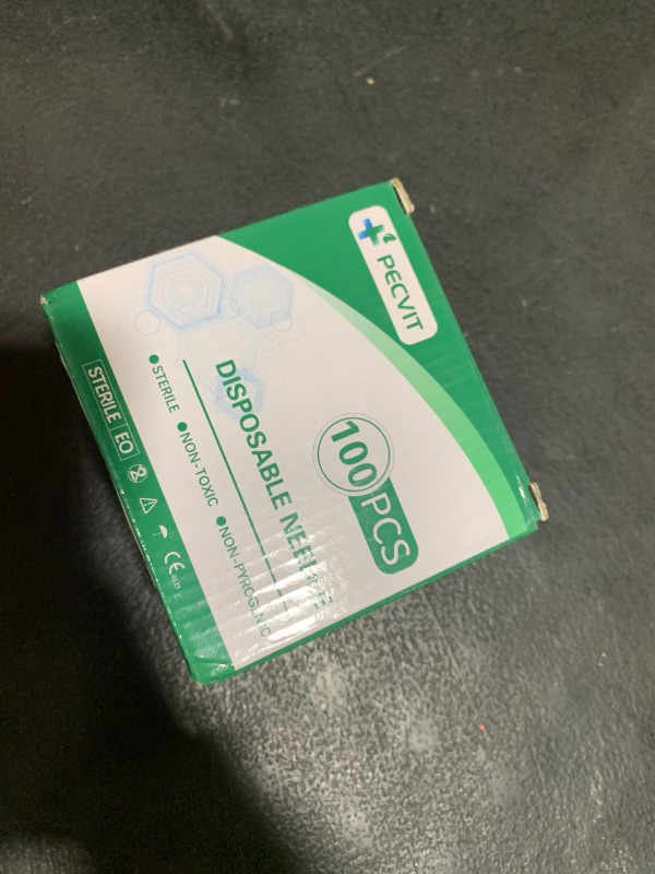 Photo 1 of 100Pack 25Ga 1 inch Needles(25mm) Luer Lock Lab Dispensing Accessories for Measuring,Refilling Inks