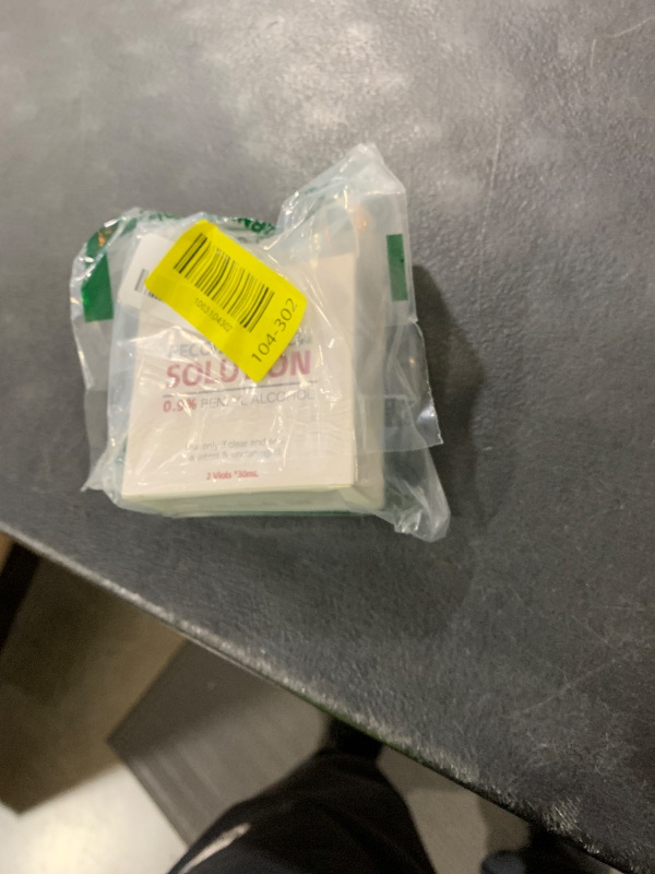 Photo 1 of .9% benzyl alcohol 