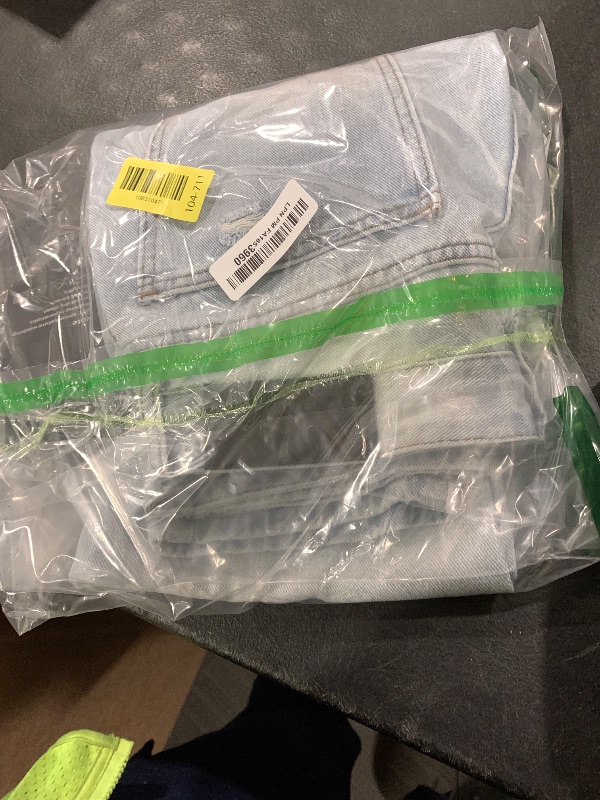 Photo 1 of OIIIO Men's Ripped Slim Fit Straight Leg Jean Denim Pant (28, 30011 Blue)