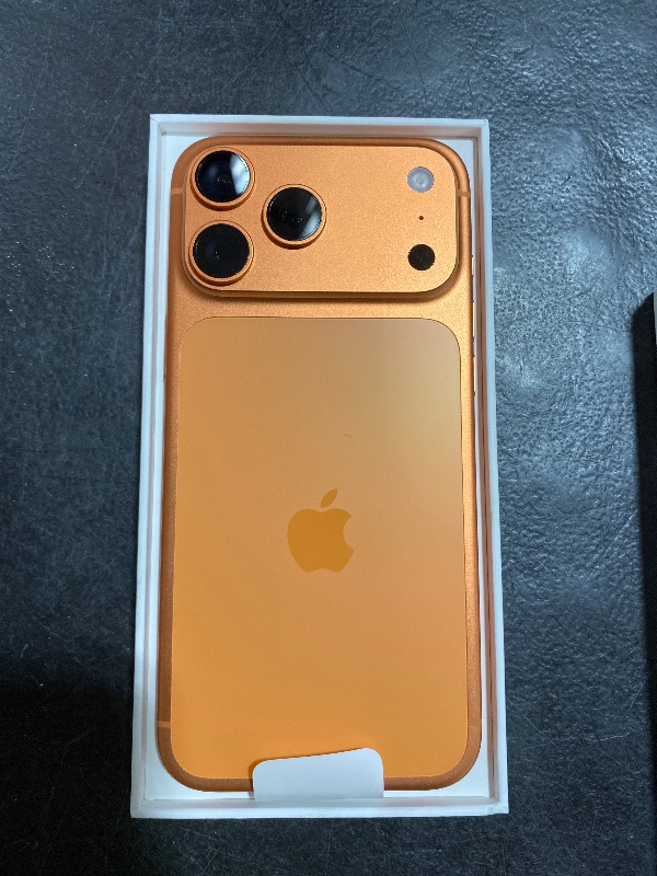 Photo 1 of iPhone 17 Pro Max Cosmic Orange 256GB