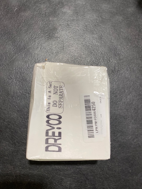 Photo 1 of 1 Pack Complete Toilet Valve Set, Includes 1/2 inch Nom Inlet x 3/8 Inch OD Compression Outlet Angle Shut Off, Stainless Steel Toilet Water Supply Line, Escutcheon Plate, Sealing Tape (12" Line)