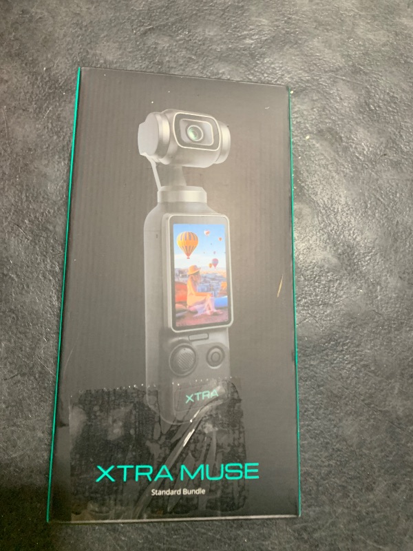 Photo 1 of Xtra Muse, Vlogging Camera with 1'' CMOS & 4K/120fps Videos, Pocket Camera with 3-Axis Gimbal Stabilizer, Fast Focusing, Face/Object Tracking, Digital Video Camera for Photography, Digital Camera