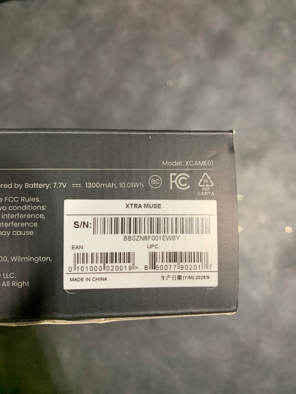 Photo 1 of Xtra Muse, Vlogging Camera with 1'' CMOS & 4K/120fps Videos, Pocket Camera with 3-Axis Gimbal Stabilizer, Fast Focusing, Face/Object Tracking, Digital Video Camera for Photography, Digital Camera
