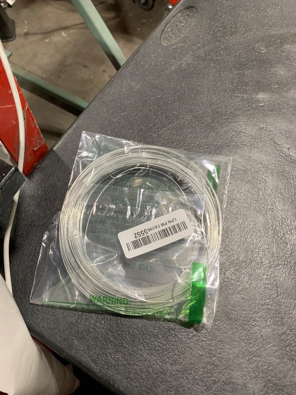 Photo 1 of 20 Gauge Craft Wire, 164 Feet Galvanized Metal Wire for Picture Hanging, Bonsai Training, Jewelry Making and DIY Repair Project