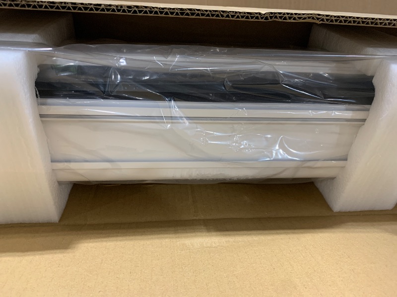 Photo 1 of MIGO 120 Inch Projector Screen Pull Down, 2.0 Gain 4K HD Tab-Tension Motorized Partial Ambient Light Projector Screen Wall/Ceiling Mount for Short Throw Projector Indoor Home Theater Cinema Office