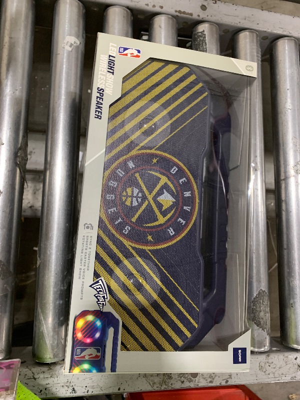 Photo 1 of ?SOAR NBA Wireless Boombox Speaker, Denver Nuggets