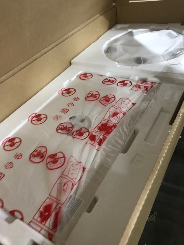 Photo 1 of SCREEN IS BROKEN AND BASE IS BROKEN, MISSING PIECES************LG 27-Inch StanbyME 2 with Folio Cover, Portable Touch Screen, Dolby Vision, HDR10, Filmmaker Mode, Built-in Battery, Full Swivel Rotation (27LX6TYGA, 2025)