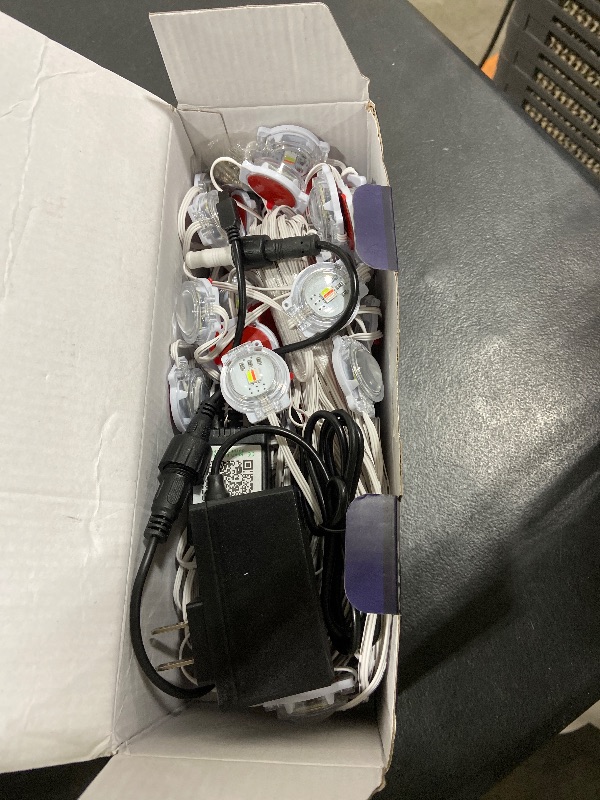 Photo 1 of 150FT Permanent Outdoor RGB Lights - Waterproof Smart LED Eaves Lights with App/Remote Control, Music Sync & DIY Scenes, Perfect for Christmas, Halloween, Parties & Daily Decor, Ideal for House Roof