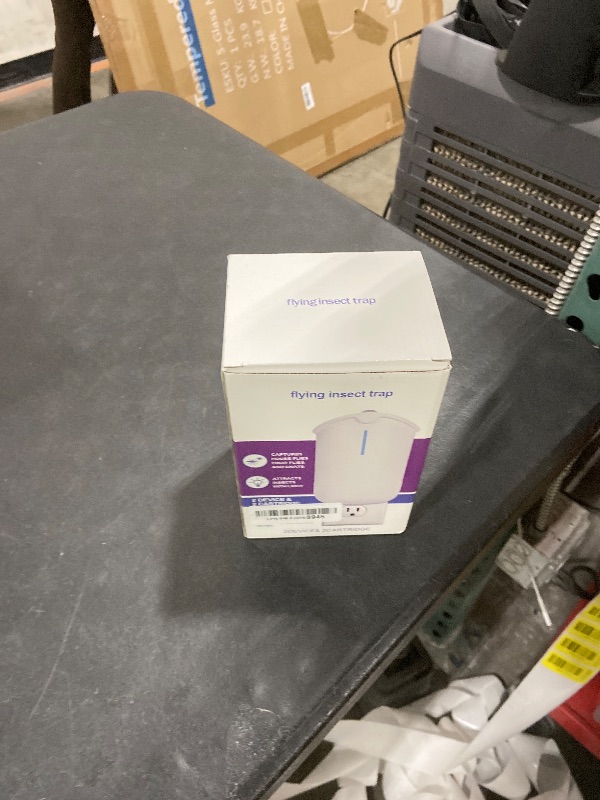 Photo 1 of 2 Flying Insect Traps & 2 Cartridges - Compatible with ZEVOM364A Refill - Plug in Fruit Fly Trap for Indoor - Bug Catcher for Gnats, House & Fruit Flies - Use in Any Room (2 Device & 2 Cartridges)